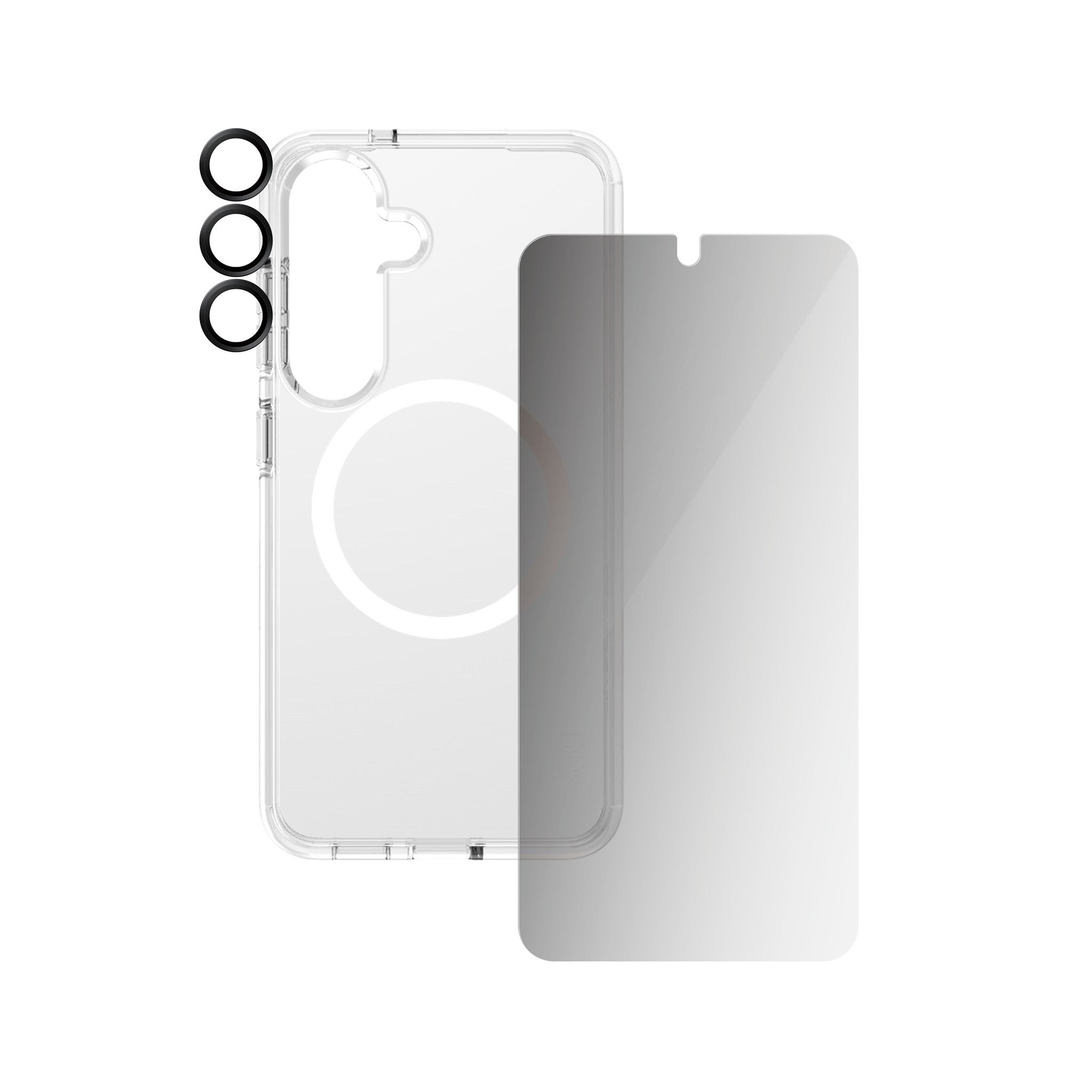 PanzerGlass® | CARE by PanzerGlass® Urban Combat 3-in-1 Privacy Bundle Samsung Galaxy S25